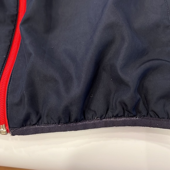 Adidas unisex size small windbreaker retro red white blue trademark 3 Stripe Y2K - Picture 16 of 16